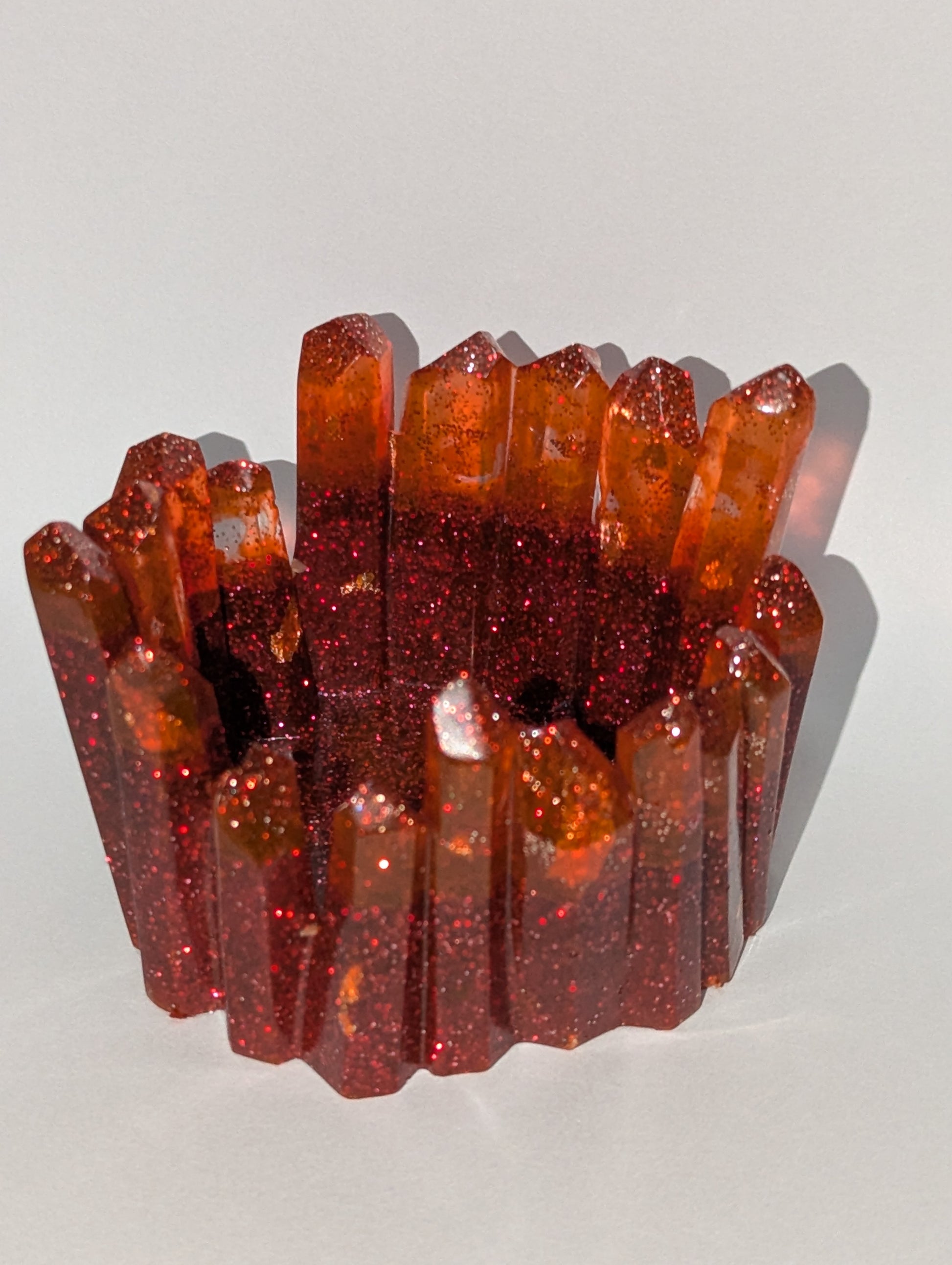 Single Color Crystal Tea Light Holders